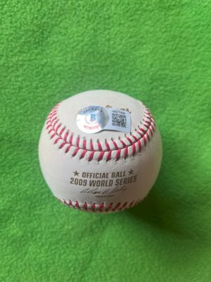 松井秀喜Hideki Matsui#55　直筆サインw/KANJI&09 WS MVP書き込み入り2009年ワールドシリーズオフィシャルボールBeckett鑑定証ホログラム SOLD-OUT - 画像 (2)