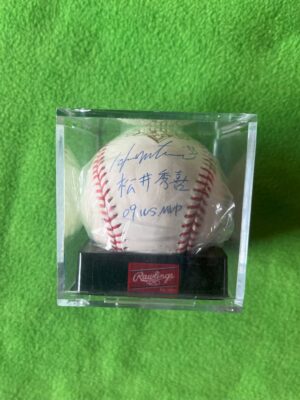 松井秀喜Hideki Matsui#55　直筆サインw/KANJI&09 WS MVP書き込み入り2009年ワールドシリーズオフィシャルボールBeckett鑑定証ホログラム SOLD-OUT - 画像 (3)