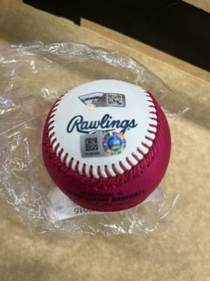 大谷翔平選手17エンジェルス直筆サイン　2021オールスターホームランダービーピンクマニーボール Fanatics&MLBホログラム証明書付き - 画像 (2)