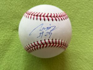 鈴木誠也選手＃27シカゴカブス直筆サイン入りMLB公式ボール Beckett鑑定証ホログラム証明付き