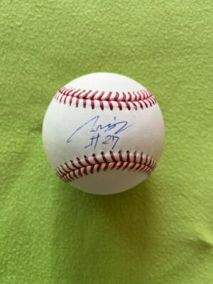 鈴木誠也選手＃27シカゴカブス直筆サイン入りMLB公式ボール Beckett鑑定証ホログラム証明付き