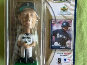 イチロー＃51　シアトルマリナーズ2001年ルーキーイヤーUDAボブルヘッド人形