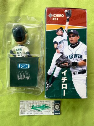 イチロー♯51　2009年シアトルマリナーズ球場配布ボブルヘッド人形 - 画像 (2)
