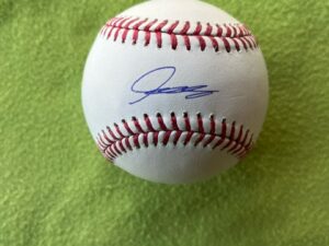 今永昇太選手＃18 シカゴカブス直筆サインＭＬＢボール　Beckett鑑定証ホログラム付き