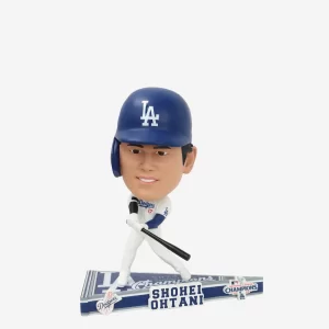 大谷翔平選手LA Dodgers 2024　ナショナルリーグチャンピオンPenant Base BIG HEADボブルヘッドFOCO 324個限定品　完全先行予約品