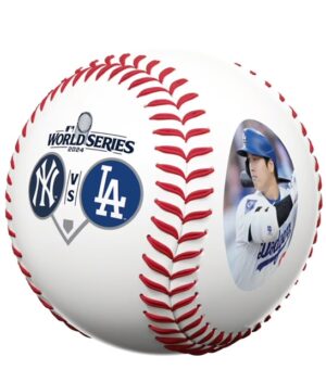 2024 ワールドシリーズ　Dodges Champion NYヤンキースvs LAドジャース　アーロン・ジャッジ＆大谷翔平フォトロゴボール