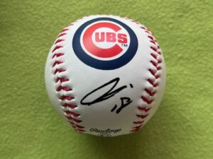 今永昇太選手＃18 シカゴカブス 直筆サインCUBSロゴMLB公式ボール