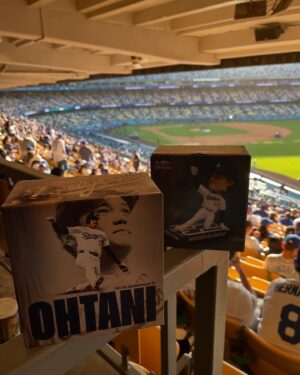 大谷翔平選手＃17　5月15日2025年ドジャース球場配布50-50盗塁ボブルヘッド人形　 - 画像 (4)