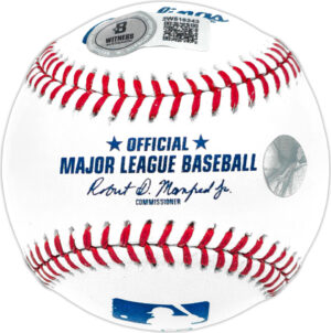 イチロー＃51直筆サイン＆HOF25 6 STATS書き込み入りＭＬＢ公式ボール　殿堂記念品 - 画像 (2)