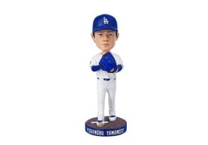 山本由伸選手＃18　7月2日ドジャース球場配布ボブルヘッド人形　完全先行予約品