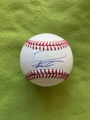 キム・ヘソン選手　Hyeseong Kim#6ドジャース直筆サインMLBオフィシャルゲームボール