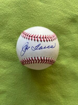 ジョートーリ　JOE TORRE　元NYヤンキース監督直筆サインMLB公式ボール
