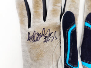イチロー＃51　ICHIRO SUZUKI SEATTLE MARINERS 実使用MIZUNOバッティンググローブ　イチロー直筆サイン証明証付き - 画像 (2)