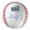 デーブロバーツ監督＃30　Dave Robertsドジャース直筆サイン2024ワールドシリーズ公式ボール MLBホログラム証明付き
