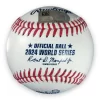 デーブロバーツ監督＃30　Dave Robertsドジャース直筆サイン2024ワールドシリーズ公式ボール MLBホログラム証明付き - 画像 (2)