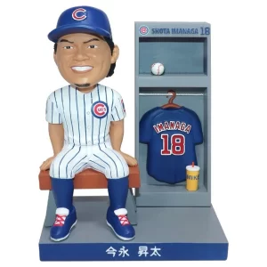 今永昇太＃18シカゴカブス　6月1日リグレーフィールド配布ボブルヘッド人形　完全先行予約販売