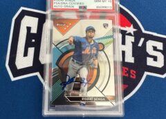 千賀滉大選手NYメッツ＃34直筆サイン入り2023 TOPPSルーキーカードPSA Mint10