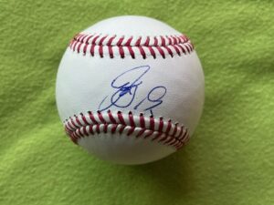 菅野智之＃19 TOMOYUKI SUGANO　ボルティモアオリオールズ直筆サインMLB公式球