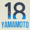 山本由伸投手＃18 YOSHINOBU YAMAMOTO LA Dodgers直筆サインNIKE