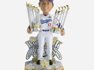 大谷翔平選手＃17 Dodgers 2025Back to Backワールドシリーズチャンピオンセレブレーションボブルヘッド FOCO2025個限定品　
