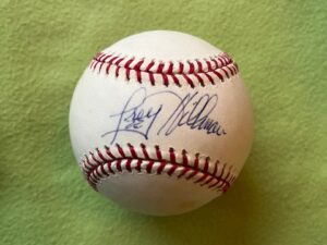 トレイヒルマン監督Trey Hillman 直筆サインMLB公式ボール