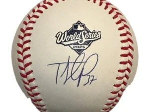 テオスカーヘルナンデス#37 TEOSCAR HERNANDES ドジャース直筆サイン2025ワールドシリーズ公式ボール MLB&Fanaticsホログラム証明付き
