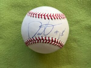 松坂大輔＃18　ボストンレッドソックス直筆サインMLB公式ボール　