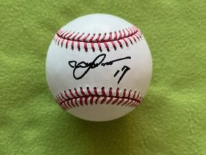 菊池雄星投手＃17　侍ジャパン直筆サイン2026WBC公式ボール　送料無料！