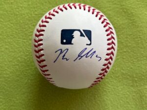 ブレイク・スネル＃7 BLAKE SNELLドジャース直筆サインMLB公式ボール