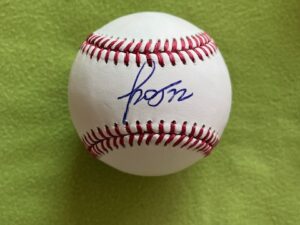 ミゲル・ロハス#72 MIGUEL ROJASドジャース直筆サインMLB公式ボール