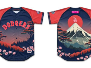 Dodgers ジャパニーズヘリテイジナイトユニホーム4月27日ドジャース球場特別チケット購入者のみ配布 サイズMまたはXL　先行予約品