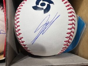 佐藤輝明＃7・2026WBC侍ジャパンW直筆サイン入り2026年WBC公式ボール