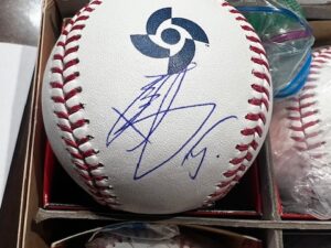 大勢＃15・2026WBC侍ジャパンW直筆サイン入り2026年WBC公式ボール