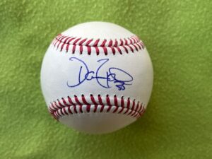 デーブロバーツ監督＃30DAVE ROBERTSドジャース直筆サイン2024ワールドシリーズMLB公式ボール
