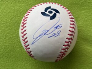 森下翔太＃23・2026WBC侍ジャパン直筆サイン入り2026年WBC公式ボール BECKETT鑑定証ホログラム付き