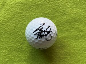 原英莉花 LPGAプロ 直筆サイン入りTaylor Madeゴルフボール