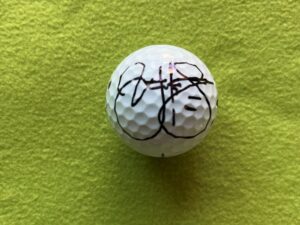 笹生優花 YUKA SASO LPGAプロ 直筆サイン入りCallawayオウンゴルフボール