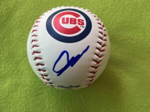 今永昇太選手#18 シカゴカブス 直筆サインCUBSロゴMLB公式ボール
