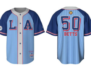 ムーキーベッツ＃50 MOOKIE BETTS 7/10ドジャース球場特別チケット限定配布BLACK HERITAGE NIGHT ユニホーム 先行予約販売