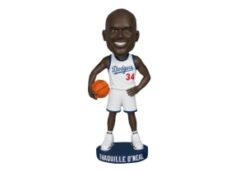 シャキール・オニ－ル SHAQUILLE O'NEAL#34  元レイカーズNBA レジェンド　6-20-2026ドジャース球場配布 ボブルヘッド人形　先行予約品