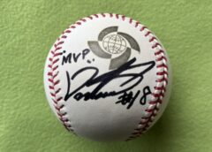松坂大輔＃18直筆サインMVP書き込み入り 2009WBCボール