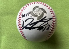 松坂大輔＃18直筆サインMVP書き込み入り 2009WBCボール