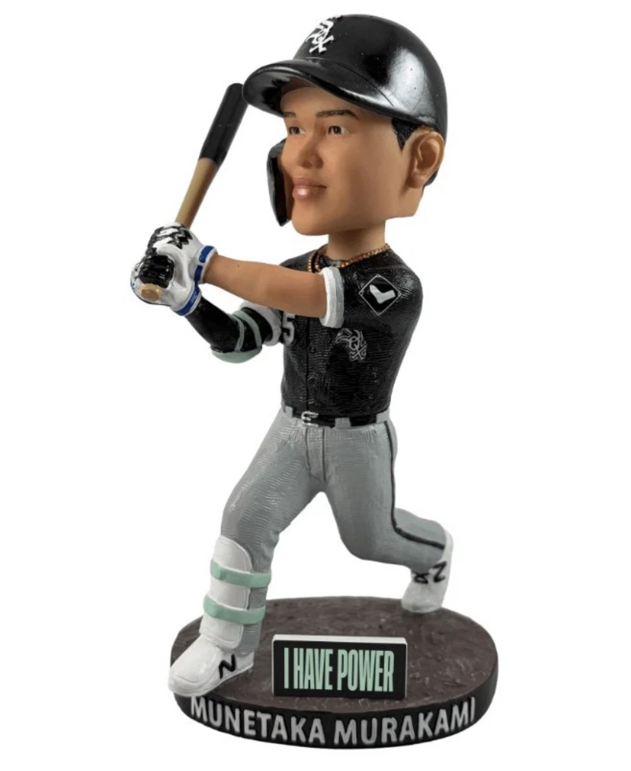 村上宗隆選手#5 シカゴホワイトソックス 7月26日球場配布 FIRST HOME RUNボブルヘッド人形 15000個限定 完全先行予約品 - 画像 (2)