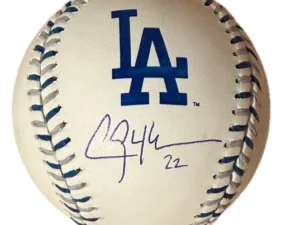クレイトン・カーショー#22 LA Dodgers 直筆サイン入りドジャースロゴMLB公式ボール Beckett鑑定ホログラム付き