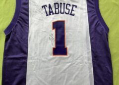 田臥勇太＃1 日本人初NBAプレーヤー直筆サインPHOENIX サンズレプリカユニホーム